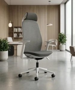 Trus High Back Chair with Headrest
