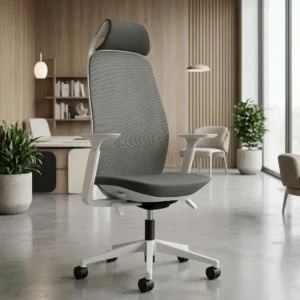 Trus High Back Chair with Headrest
