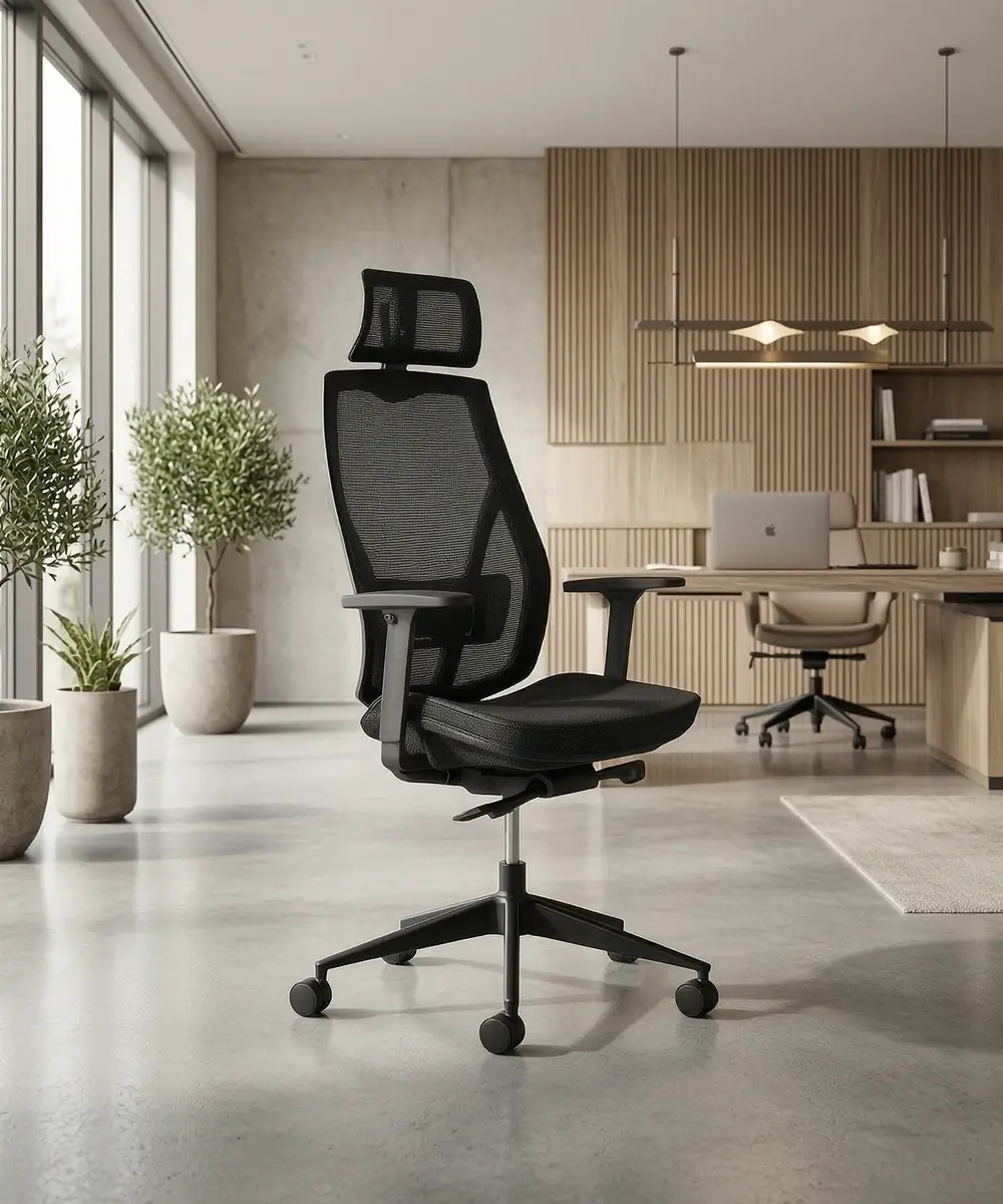 Verta Office Task Chair with Headrest