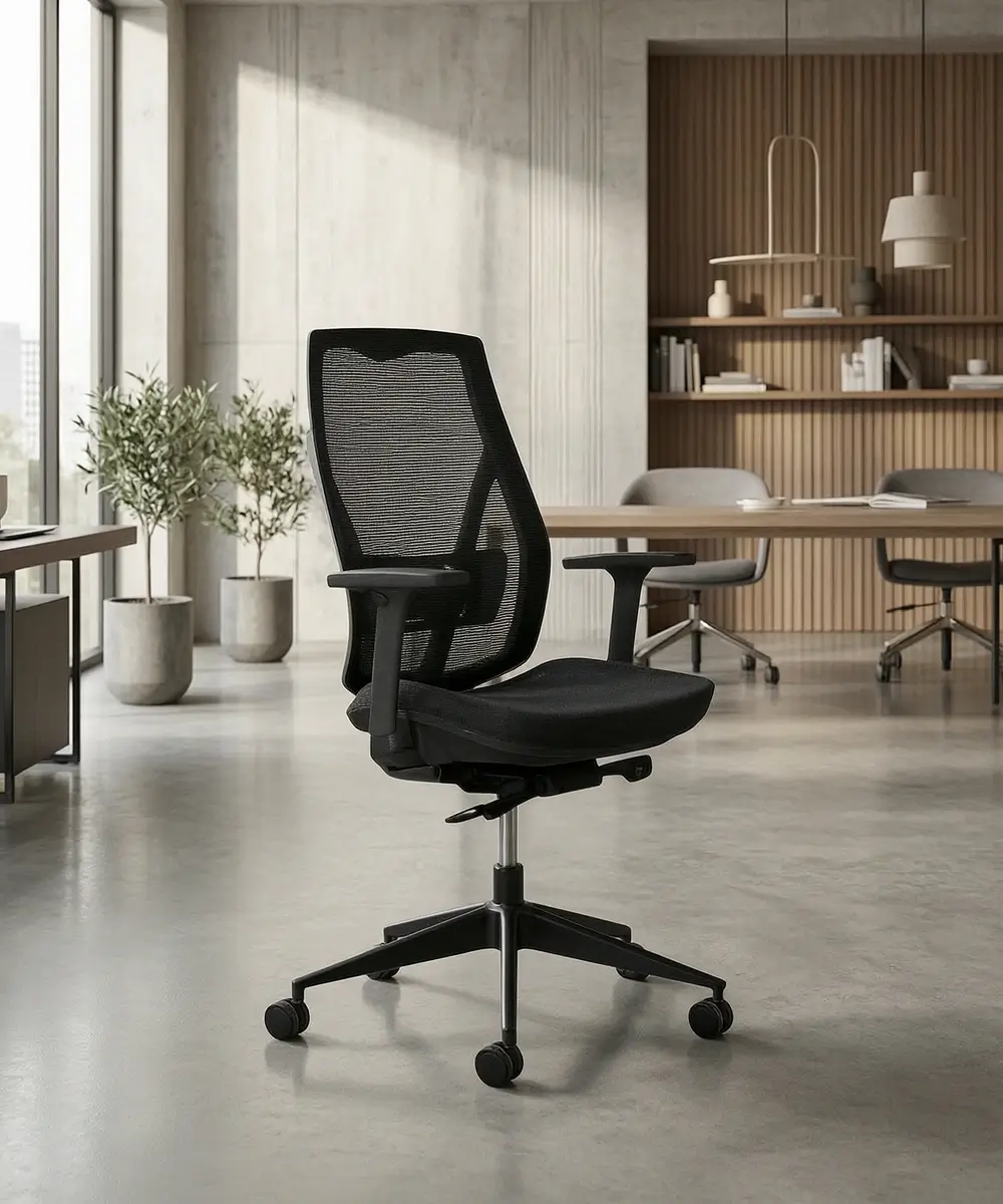 Verta Task Ergonomic Chair - Black Mesh