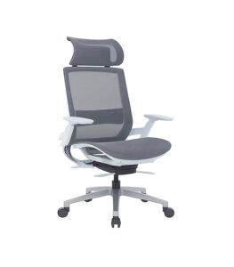 EEM-001A-HS High Back Mesh Chair UAE - Grey Frame