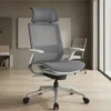M - EEM-001A-HS High Back Mesh Chair UAE – Grey Frame