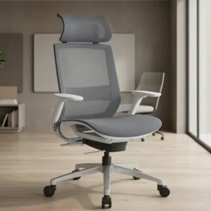 EEM-001A-HS High Back Mesh Chair UAE - Grey Frame