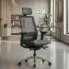 M - VIX-A Black Ergonomic Chair – Black
