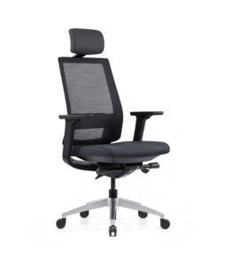 VIX-A Black Ergonomic Chair