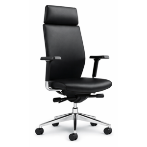 Elise High Back Chair with Headrest