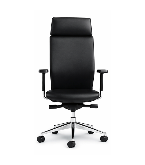 Elise High Back chair with Headrest - Front