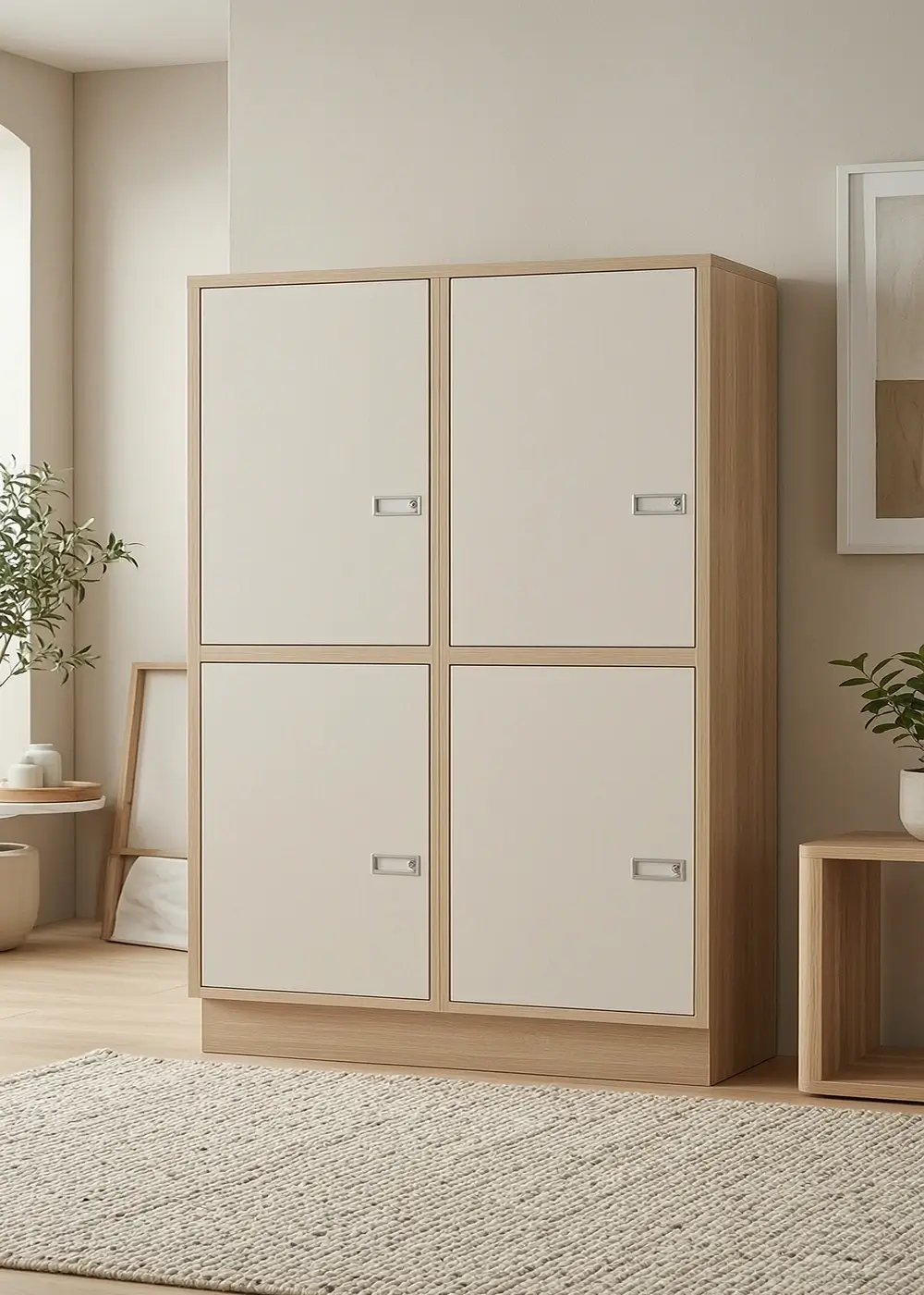 Full height locker