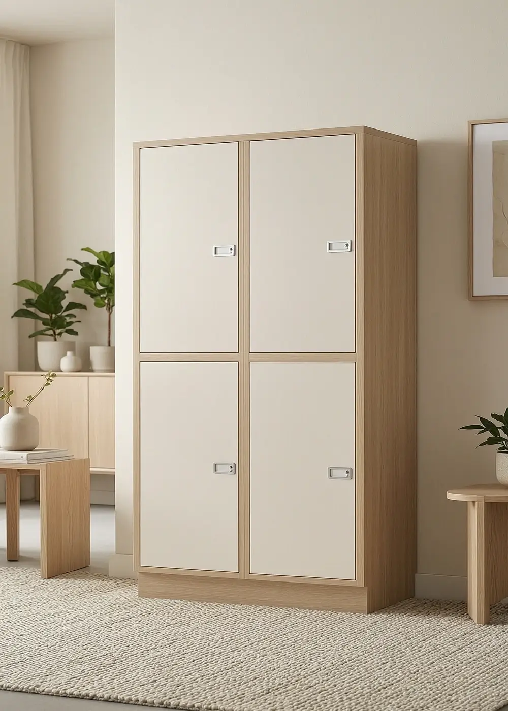 Full height locker