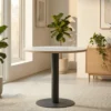 CIRCULAR MDF TOP - 24mm WITH STEM BASE 450H