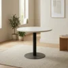 CIRCULAR MDF TOP - 24mm WITH STEM BASE 600H