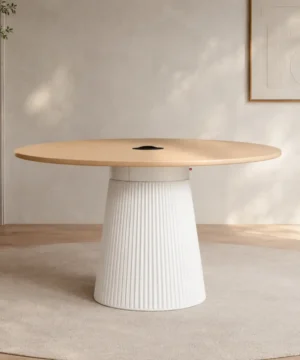 Round Table, PET Wrapped Base, Pandora Power Socket