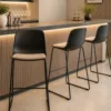 MONOBAR - UPHOLSTERED - Shell (Black)
