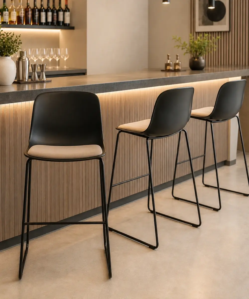 MONOBAR - UPHOLSTERED - Shell (Black)