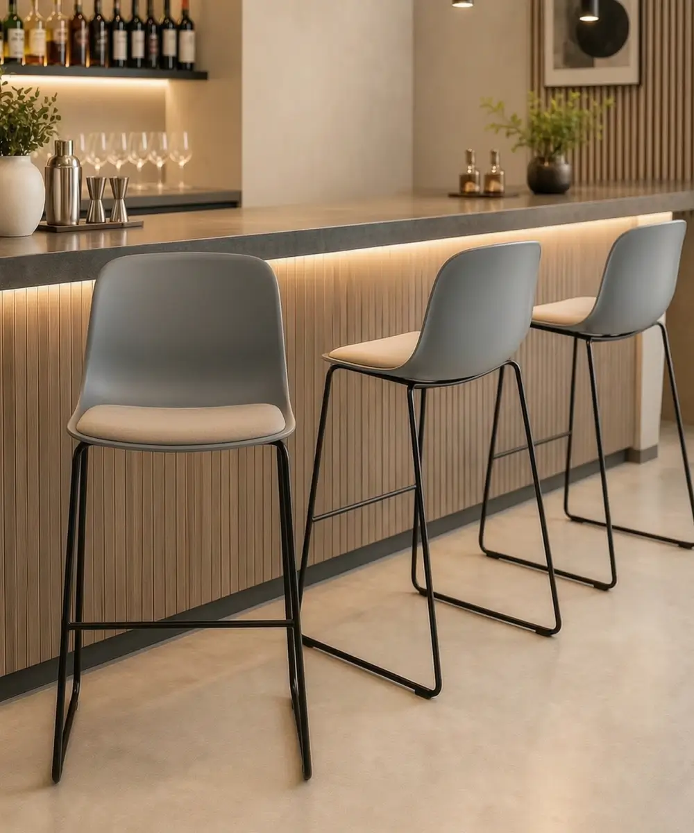 MONOBAR - UPHOLSTERED - Shell (Grey)
