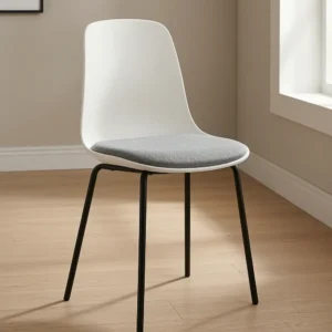 Mono Padded Seat Chair Dubai - 4 Legs, Upholstered Seat Pad, F30 Series Fabric