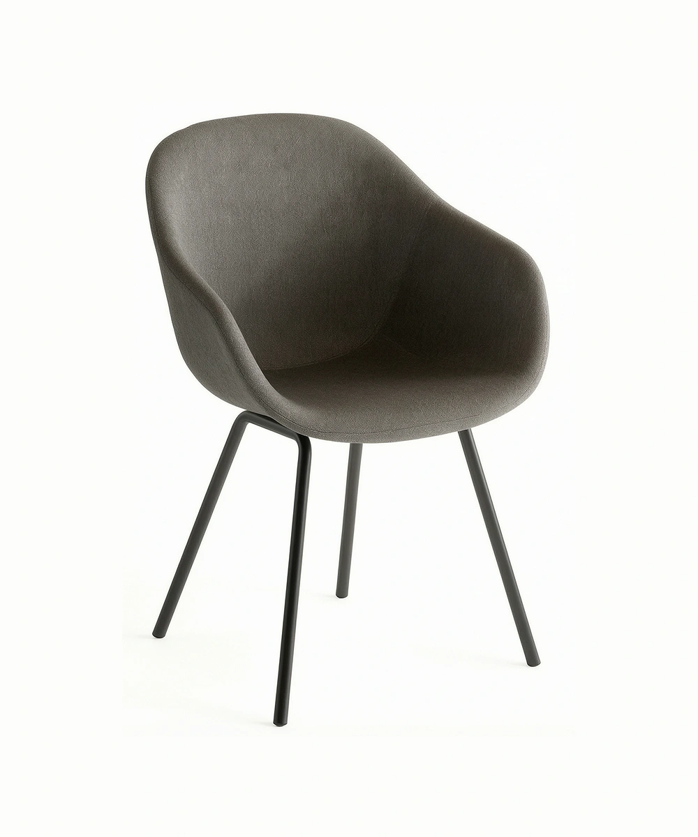 Orla Chair Shell, 4 Legs Fully Upholstered 1 Fully Upholstered Chair