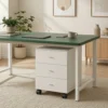 STORAGE PEDESTAL TO KEEP BELOW OFFICE DESK (WOOD)