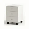 STORAGE PEDESTAL TO KEEP BELOW OFFICE DESK (WOOD) Wood Desk Pedestal