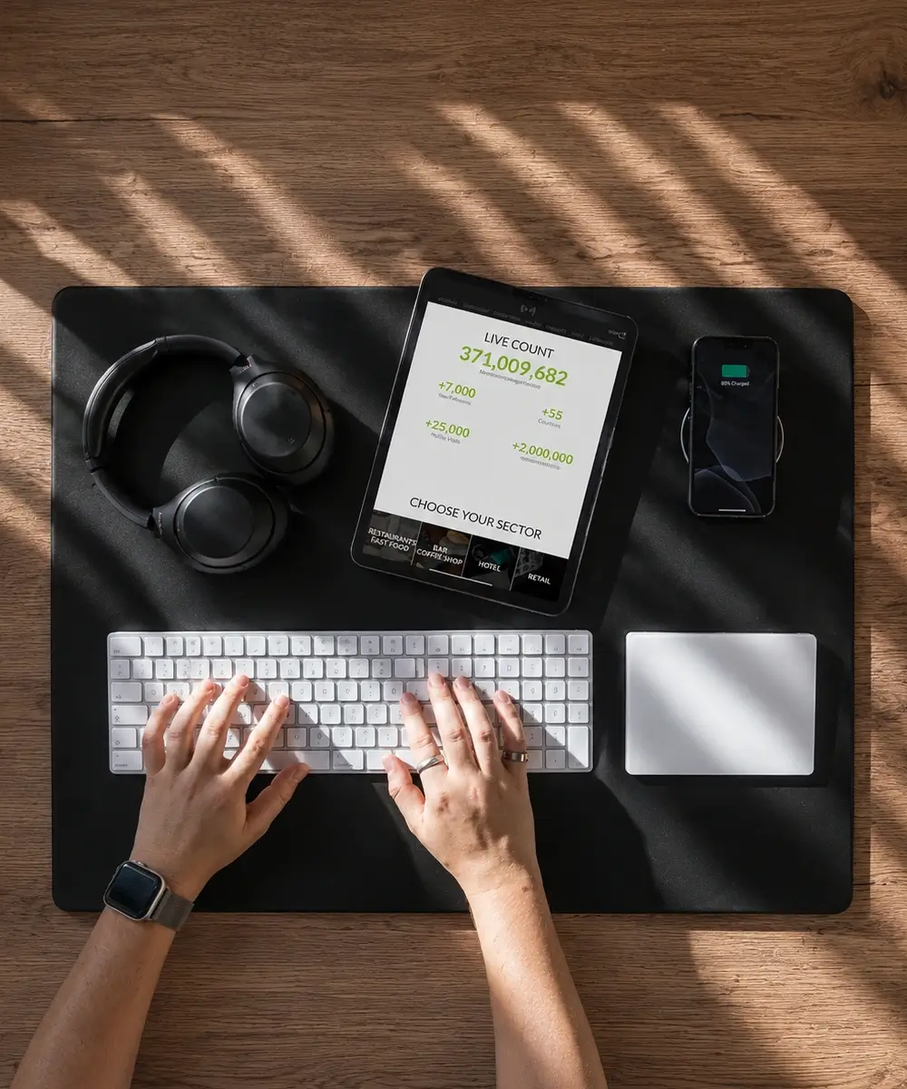 Desk Mat with Aircharge Pro 3